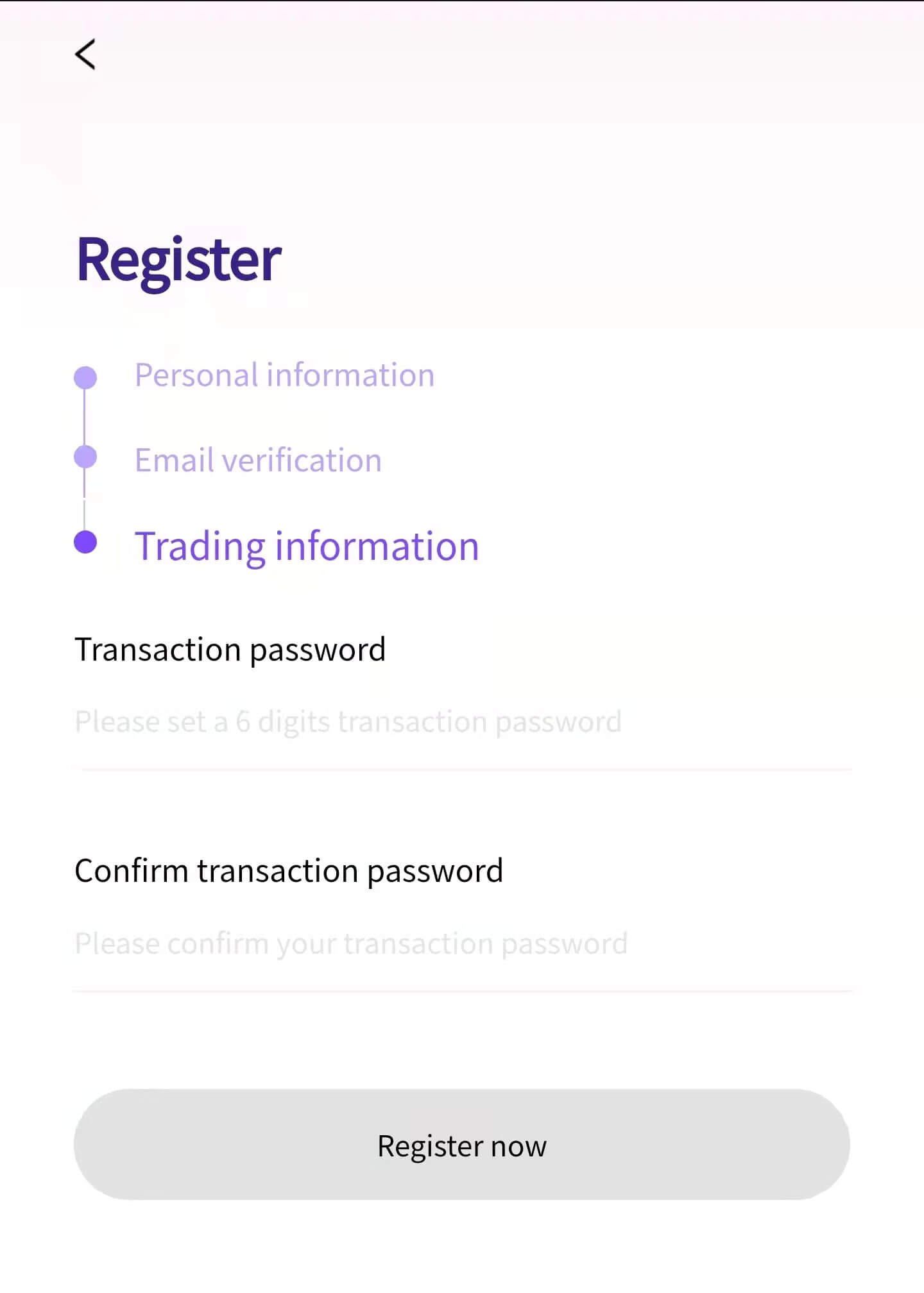 Hyperverse Transaction Password