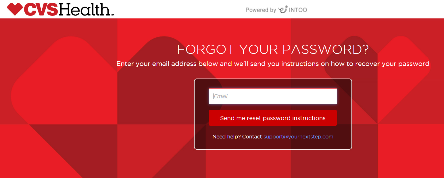 CVS-Health-Careers-account-password-recovery