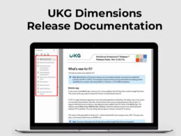 UKG Dimensions Release Documentation