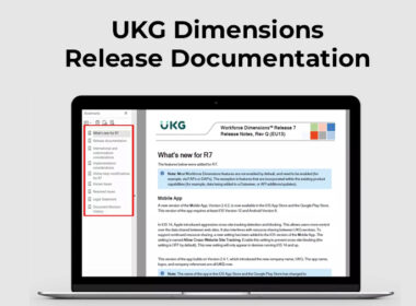 UKG Dimensions Release Documentation
