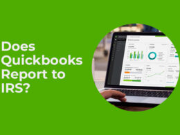Does QuickBooks Report to IRS