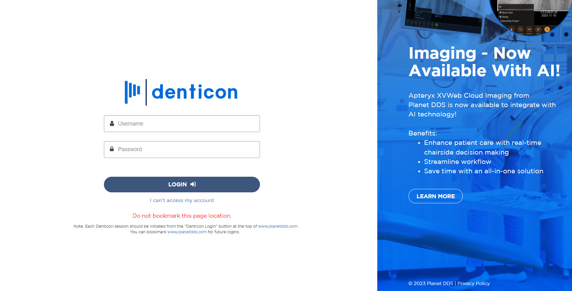 denticon-software-login