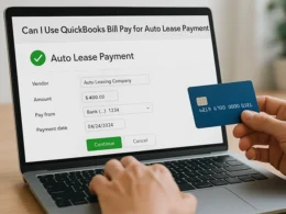 Can I Use Quickbooks Bill Pay for Auto Lease Payment