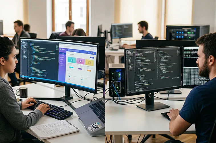 Front-End vs Back-End Development