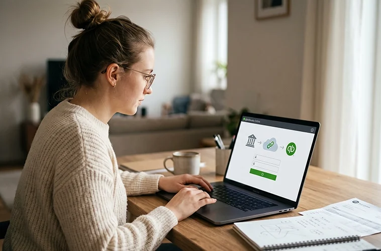 How to Connect Your Bank Account to QuickBooks Online
